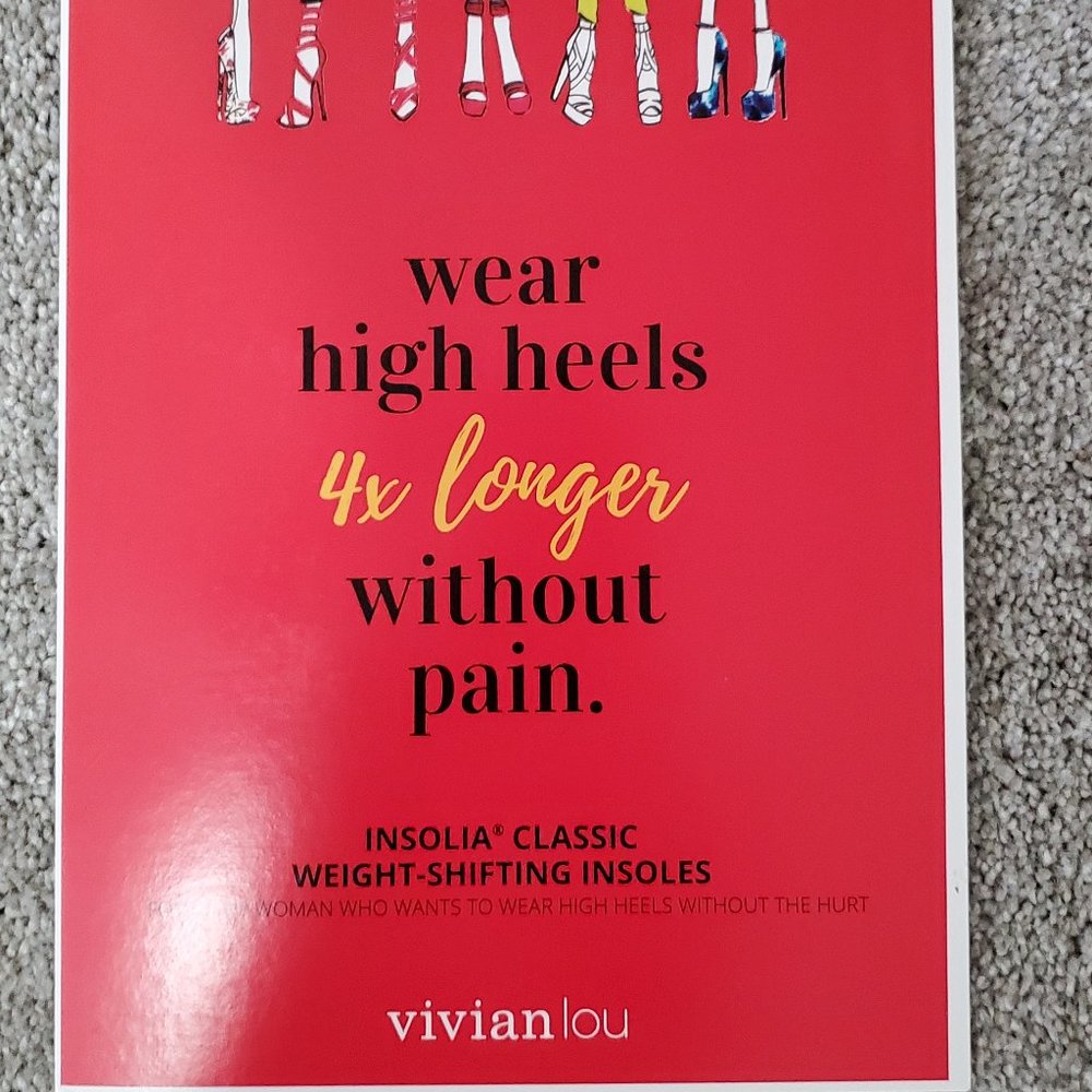 Vivian Lou high heel insoles